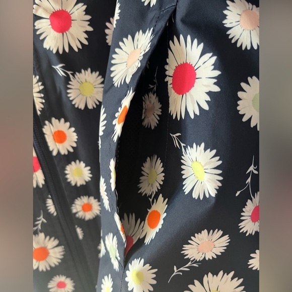 The North Face Girls' Waterproof Hooded Rain Jacket, Blue/Flowers, Large (14/16) - Picture 7 of 12